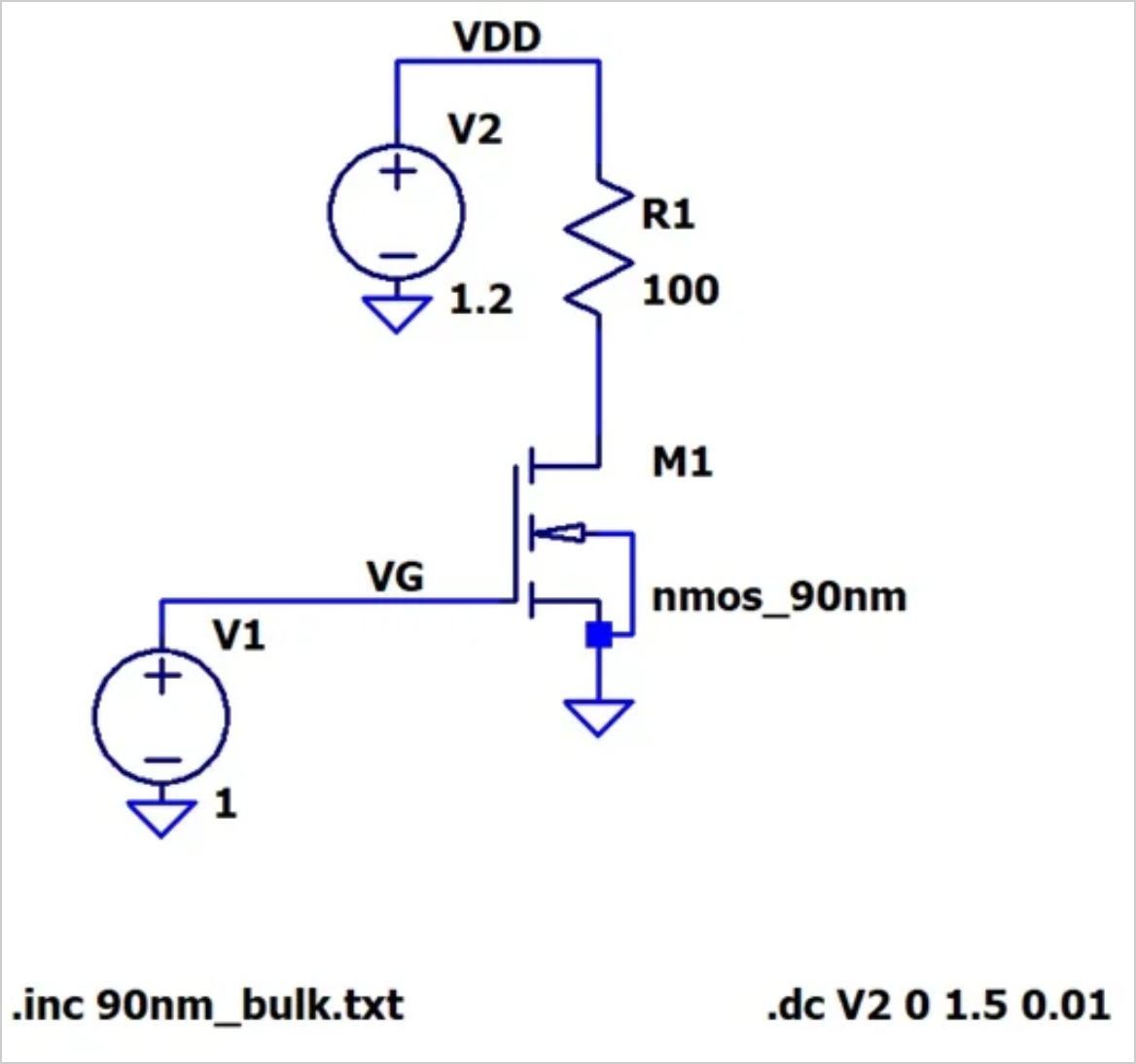 用先进的SPICE模型模拟MOSFET电流-电压特性