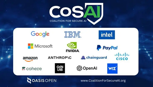 微软英伟达英特尔谷歌等组建CoSAI安全联盟，致力设计标准化人工智能框架