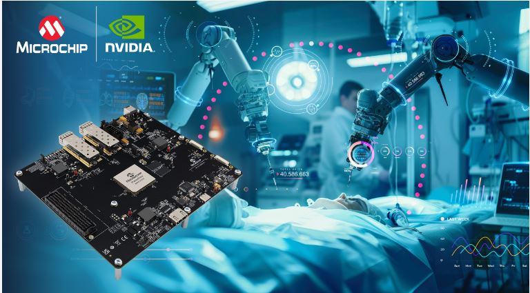 Microchip借助NVIDIA Holoscan平台加速实时边缘AI部署